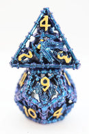 Grim Scythe: Shadow - Metal RPG Dice Set