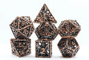 Grim Scythe Copper - Metal RPG Dice Set