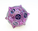 Meteor Storm: Peculiar Purple - Metal RPG Dice Set