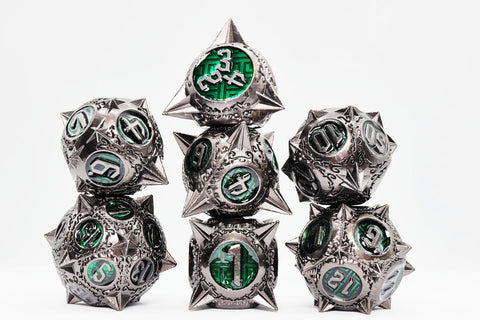 Meteor Storm: Hunter's Moon - Metal RPG Dice Set