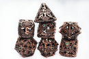 Trees of Virtue: Tree of Justice - Hollow Metal RPG Dice Set