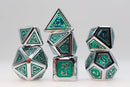 Alchemist Metals: Acid - Metal RPG Dice Set