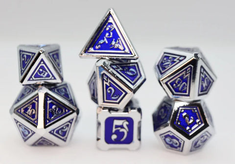 Alchemist Metals: Lightning - Metal RPG Dice Set