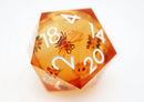 33mm Sharp Edge Liquid Core D20 - Orange Blossoms