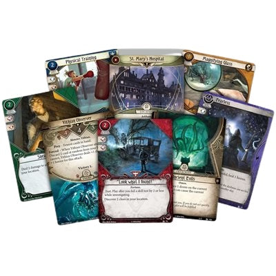 arkham horror: the card game revised core set Horror LCG with a single copy of the revised core set Arkham Horror - The Card