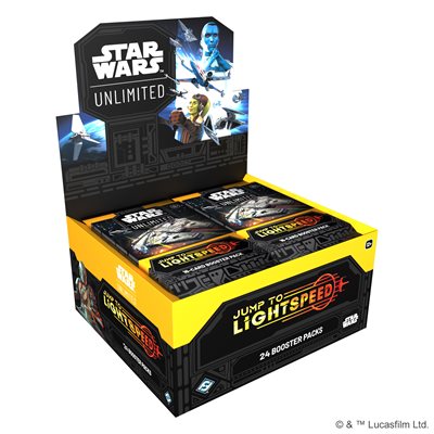 *Pre-Order* Star Wars Unlimited Jump to Lightspeed Booster Box *Releases March 14th, 2025*