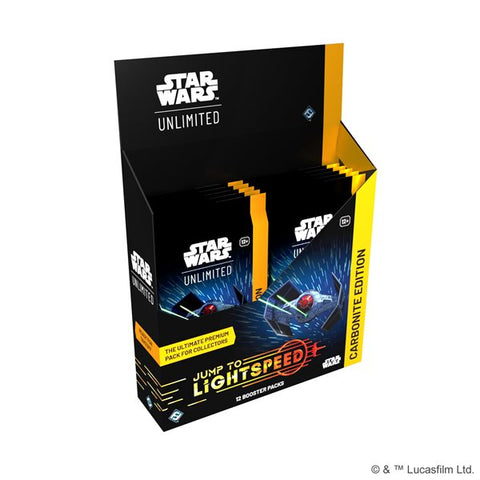 Star Wars Unlimited Jump to Lightspeed Carbonite Box