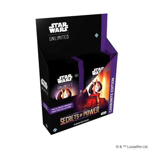 Star Wars Unlimited Secrets of Power Carbonite Box