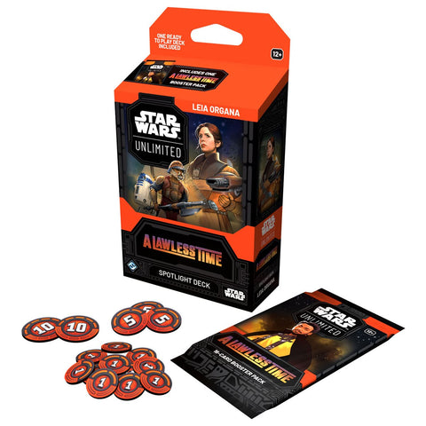 Star Wars Unlimited A Lawless Time Spotlight Deck: Leia Organa and Jabba the Hutt