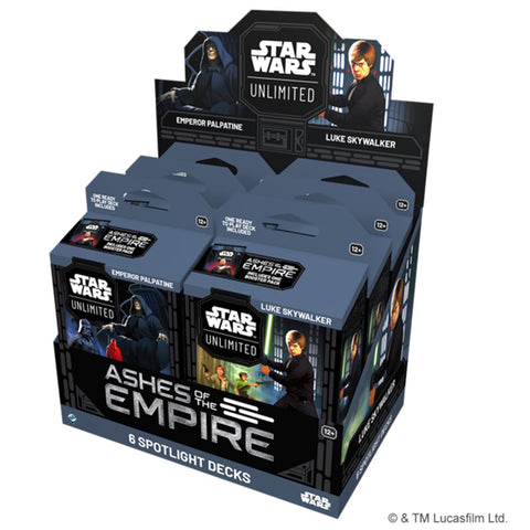 Star Wars Unlimited Ashes of the Empire Spotlight Deck