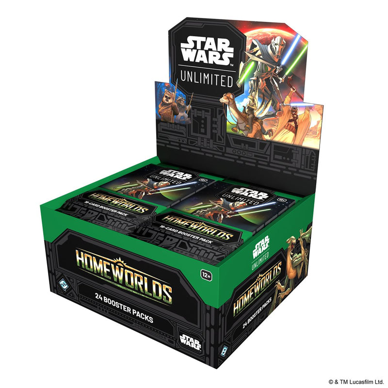 Star Wars Unlimited Homeworlds Booster Box