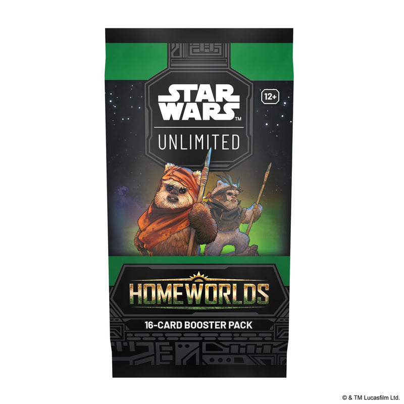 Star Wars Unlimited Homeworlds Booster Pack