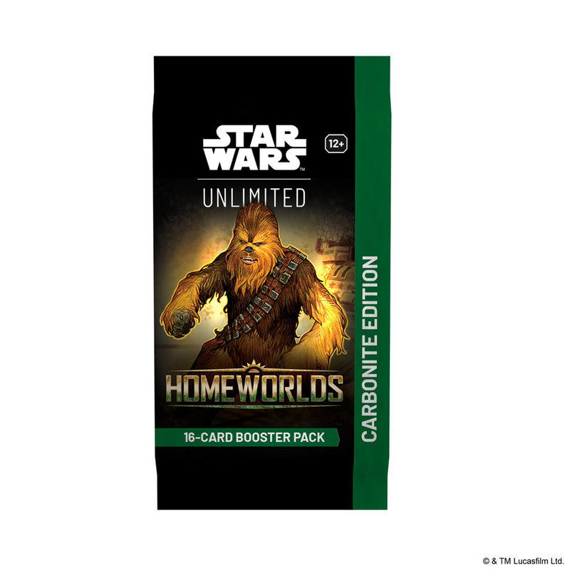 Star Wars Unlimited Homeworlds Carbonite Pack