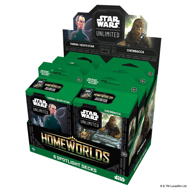 Star Wars Unlimited Homeworlds Spotlight Deck