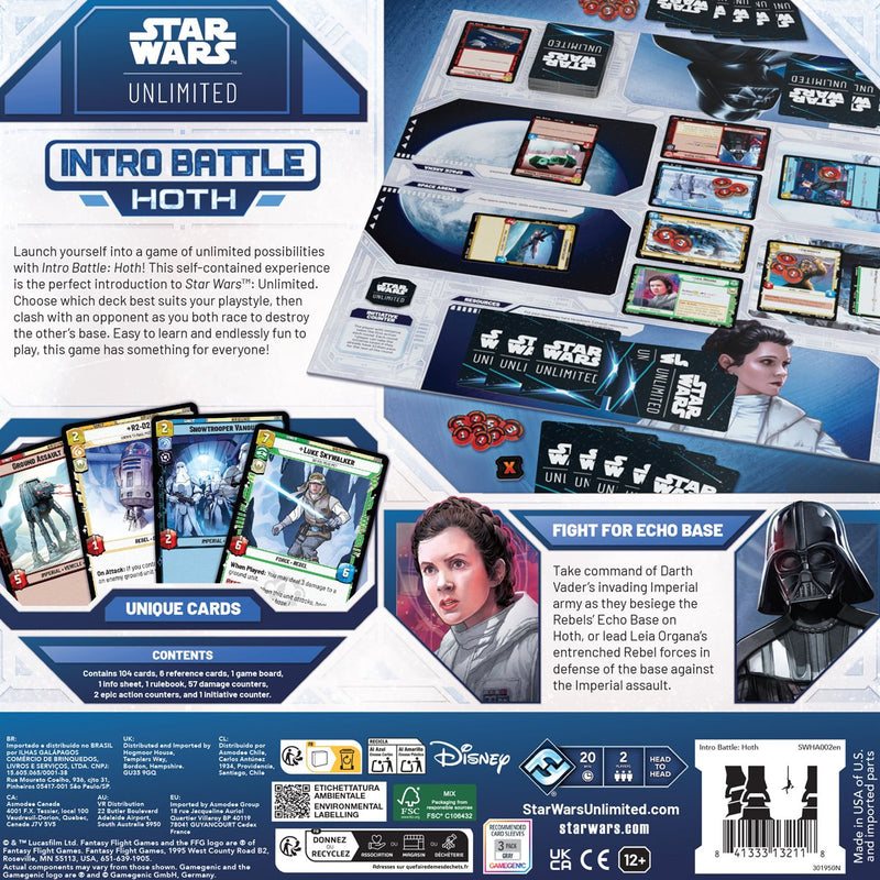 Star Wars Unlimited Intro Battle: Hoth