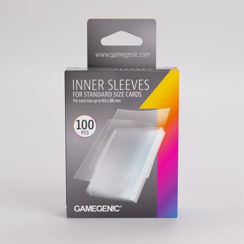 Gamegenic Sleeves: Inner Sleeves (100) (New Packaging)