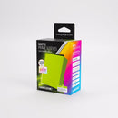 Gamegenic Sleeves: Matte Prime Lime (100) (New Packaging)