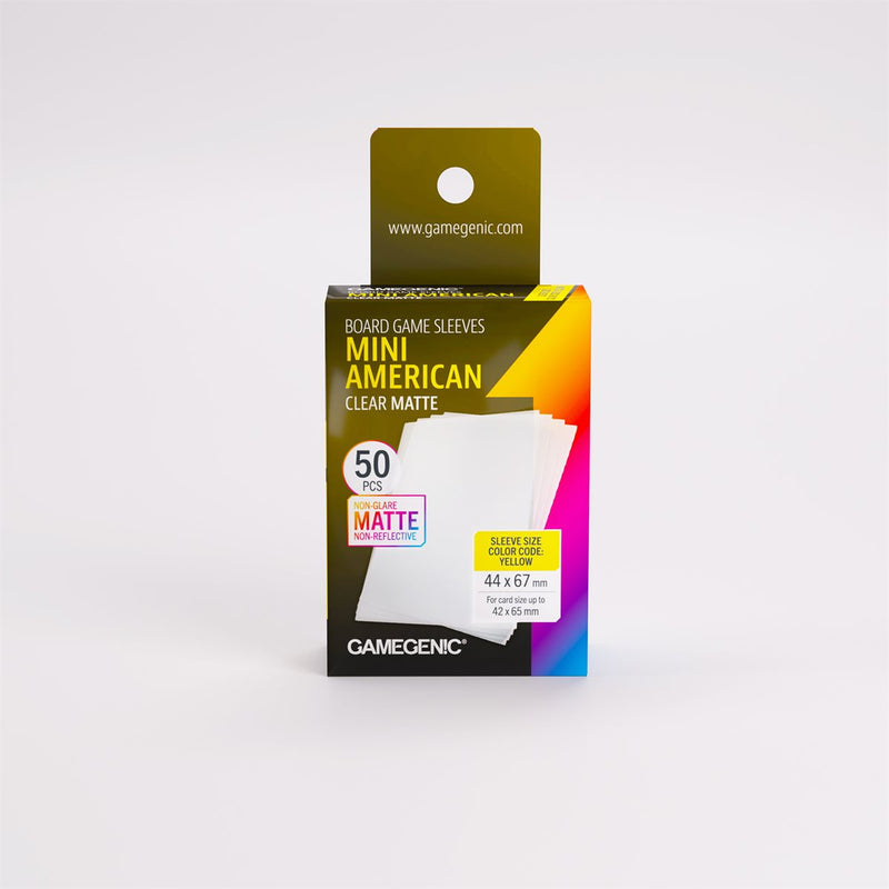 Gamegenic Sleeves: Matte Mini American (Repackaging)