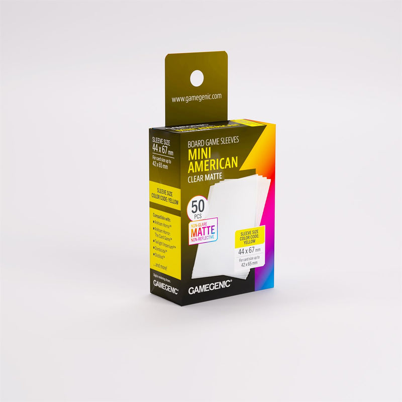 Gamegenic Sleeves: Matte Mini American (Repackaging)
