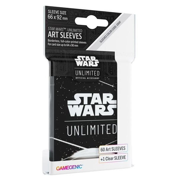 Star Wars Unlimited Art Sleeves Card Back White