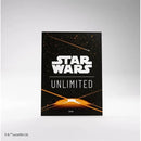 Star Wars Unlimited Art Sleeves Card Back Orange