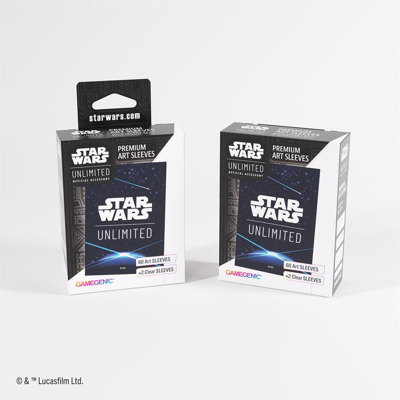 Star Wars Unlimited Art Sleeves Card Back Blue