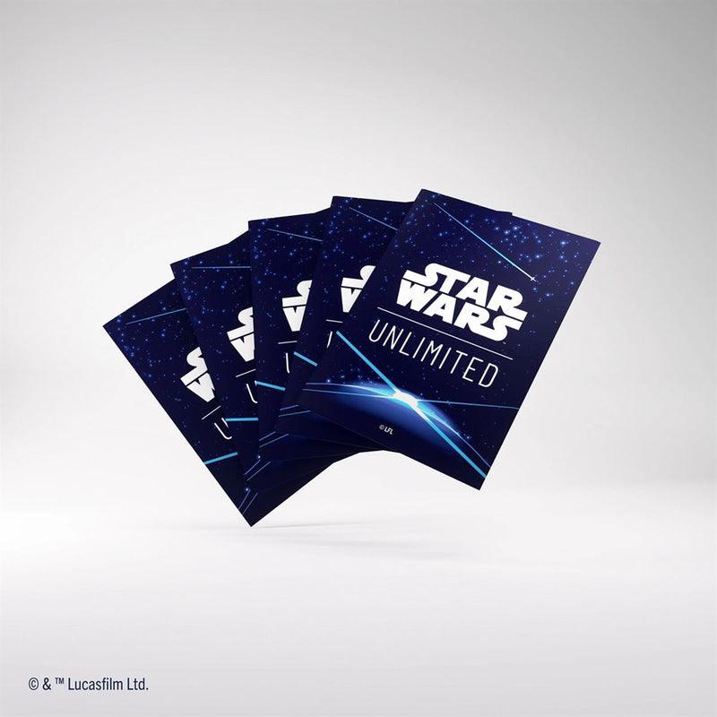 Star Wars Unlimited Art Sleeves Card Back Blue