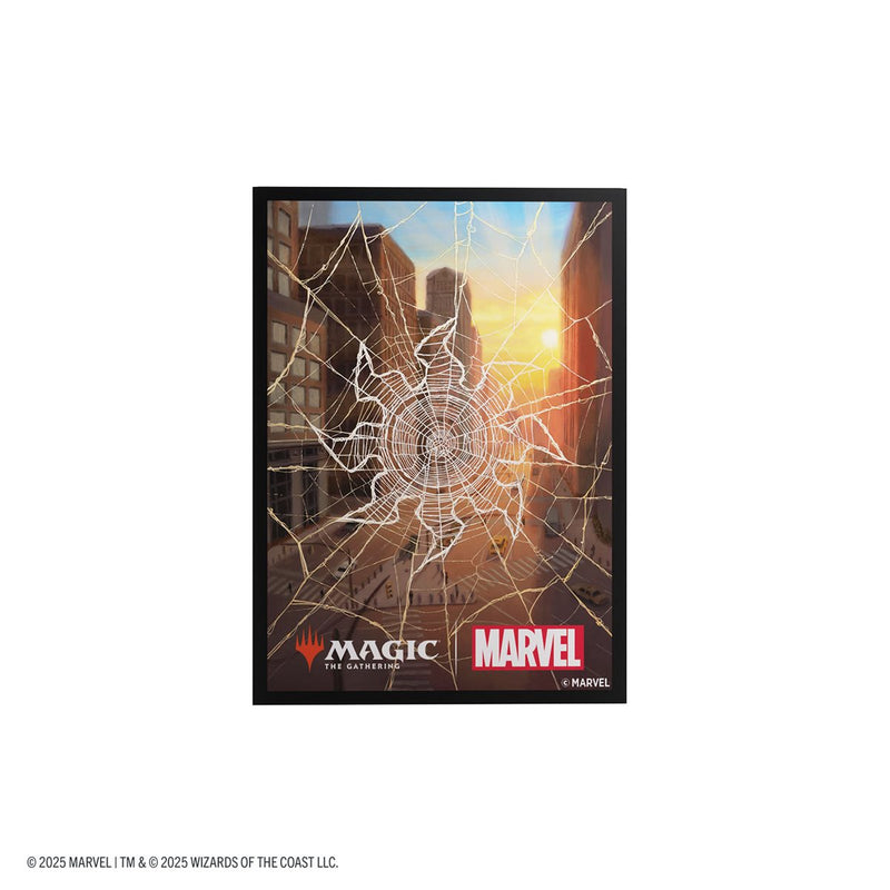 Gamegenic Sleeves: Magic: The Gathering - Marvel's Spider-Man: Art Sleeves: Spider-Man Plains (105)
