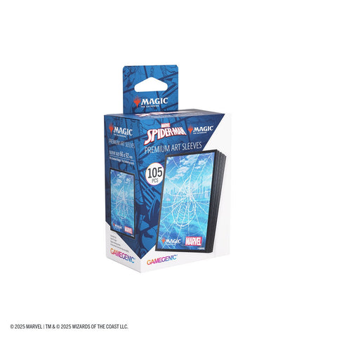 Gamegenic Sleeves: Magic: The Gathering - Marvel's Spider-Man: Art Sleeves: Spider-Man Island (105)