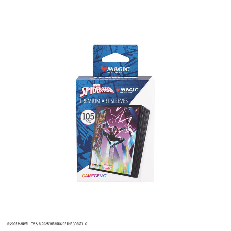 Gamegenic Sleeves: Magic: The Gathering - Marvel's Spider-Man: Art Sleeves: Spider-Man Miles Morales