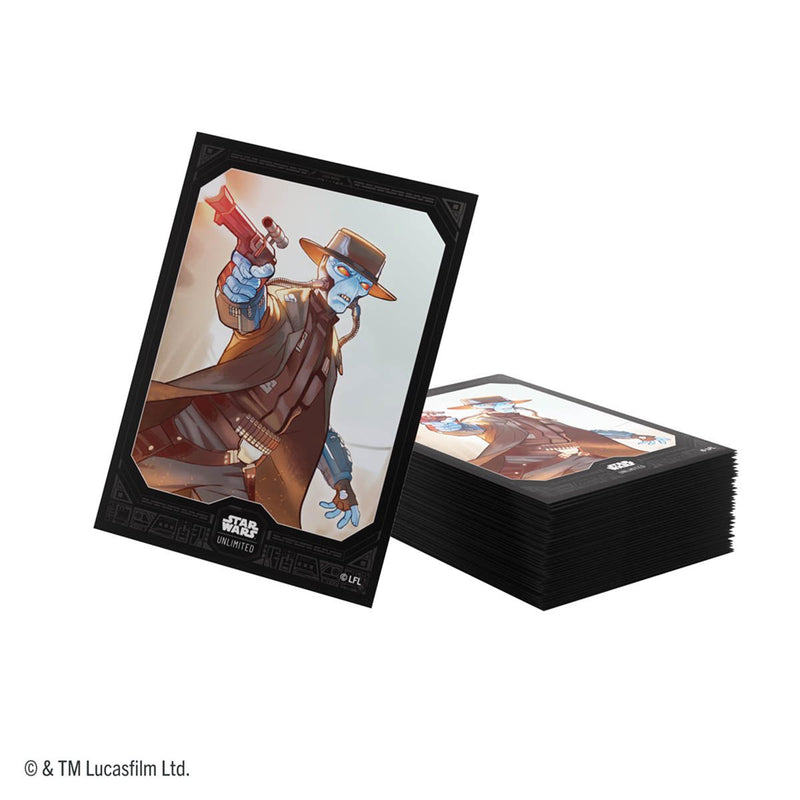 Star Wars Unlimited Premium Art Sleeves Cad Bane