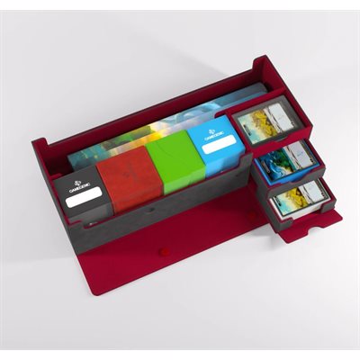 Gamegenic Deck Box: Cards' Lair Convertible Pro Grey/Red (1000ct)