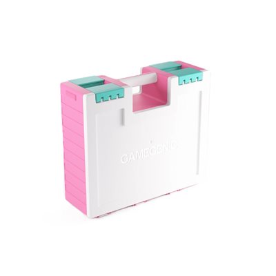 Gamegenic Game Castle: Pink/White/Teal