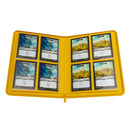 Gamegenic Zip-Up Album: 8-Pocket Yellow