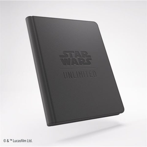 Gamegenic Star Wars Unlimited Zip-Up Album: 18-Pocket Black