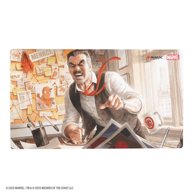 Gamegenic Playmat: Stitched: Magic: The Gathering - Marvel's Spider-Man: J. Jonah Jameson