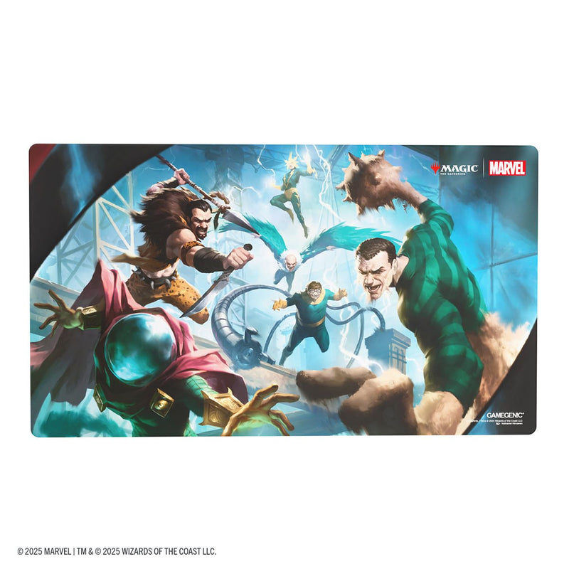 Gamegenic Playmat: Stitched: Magic: The Gathering - Marvel's Spider-Man: Sinister Six