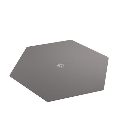 Magnetic Hexagonal Dice Tray: Black/Gray XL