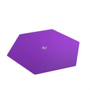 Magnetic Hexagonal Dice Tray: Black/Purple XL