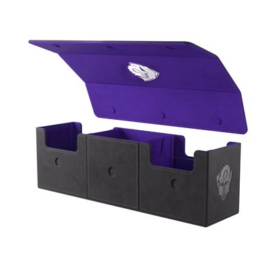 Gamegenic Deck Box: The Academic XL Black/Purple (266)