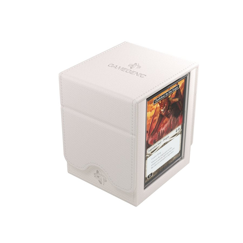 Gamegenic Deck Box: Squire XL Plus White (100ct)