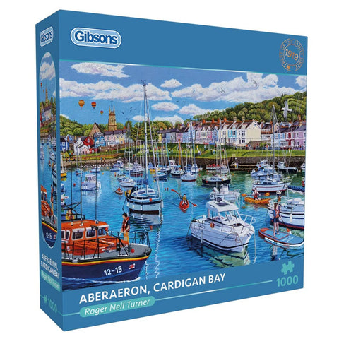 Puzzle Gibsons 1000 Aberaeron, Cardigan Bay