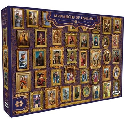 Puzzle Gibson 1000 Piece Monarchs of England