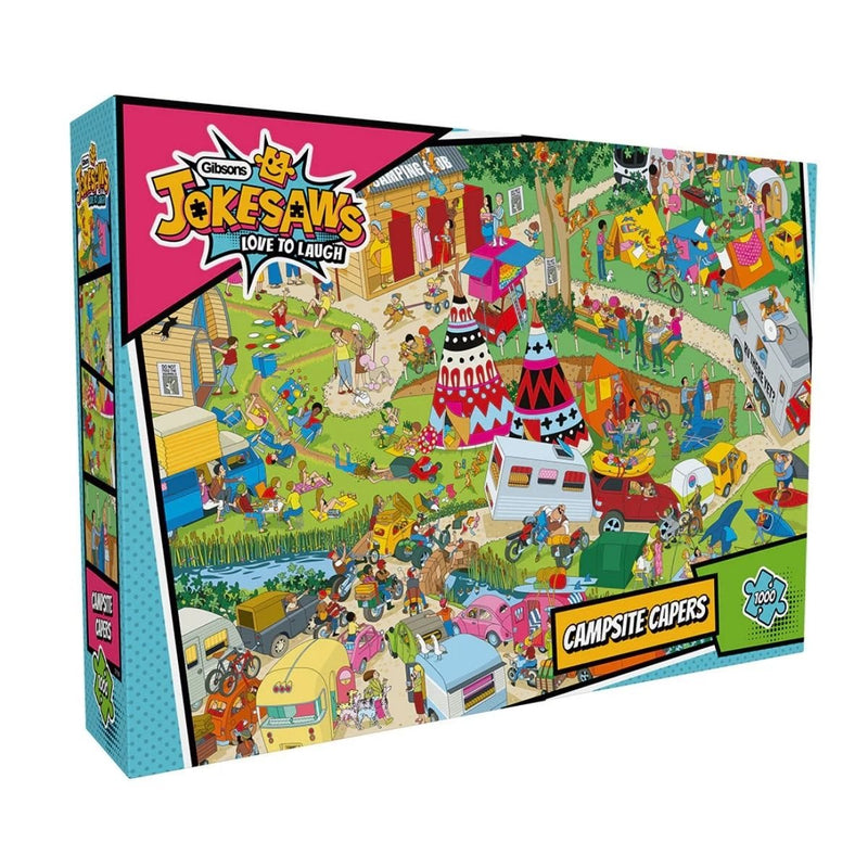 Puzzle Gibson 1000 Jokesaws: Campsite Capers
