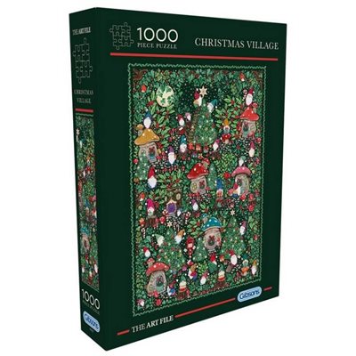 Puzzle Gibson 1000 Piece Christmas Village
