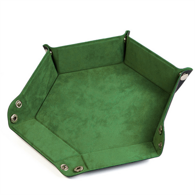 Leatherette & Velvet Dice Tray
