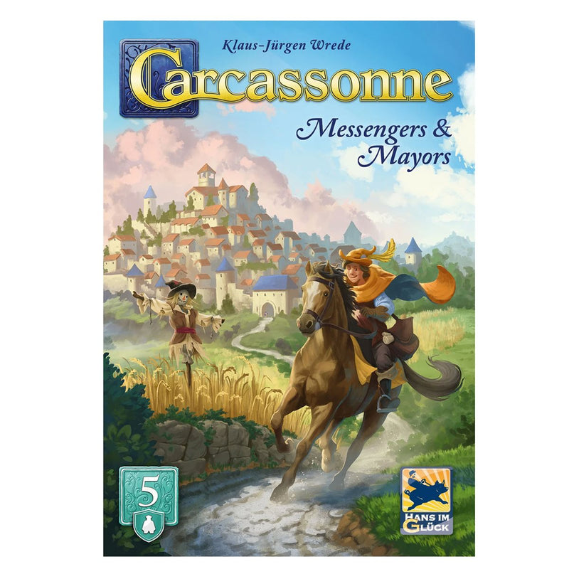 BG Carcassonne Exp 5: Messengers & Mayors