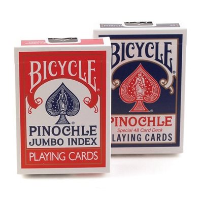 Playing Cards Bicycle Pinochle Jumbo