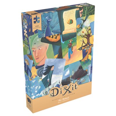 Dixit Puzzle 1000 Piece - Blue Mishmash