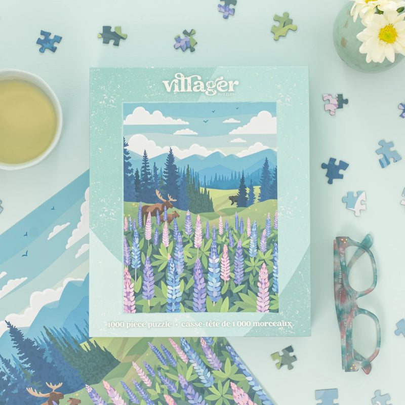 Villager Puzzle 1000 Piece Lupines Meadow